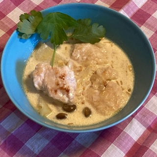 うちのおかず　鶏胸肉のクリーム煮